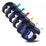 Etikečių juostos 12mm x 4m 6vnt A