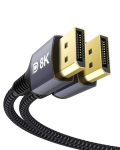 &bdquo;Stouchi DisplayPort 1.4&ldquo; laidas, 240 Hz, 2 m DP1.4 palaikymas, 8K@60 Hz, 32,4 Gbps