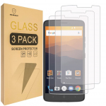 ZTE MAX XL apsauginis stiklas 74x156mm 1 vnt. A