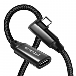 USB C 1m prailginimo kabelis 240W 20Gbps 4K@60Hz