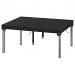 Kovshuiwe 160x90x15cm juodas sodo stalo užvalkalas A