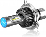 Camelight AMOLUO H4 LED motociklo priekinis žibintas, 25 W, 6000 K universalus (mėlynas, 1 vnt.)
