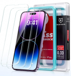 Prekių dėžė RRK &euro; 239,60 Iphone 14 Pro Max apsauginių stiklų pakuotės 20vnt