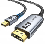 WARRKY 4K &bdquo;Mini DisplayPort&ldquo;&ndash;HDMI kabelis, 1 m,