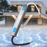 SUCIKORIO 24V 200W vandeniui atsparus LED transformatorius