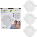 Lumare LED įleidžiami &scaron;viestuvai 4W 3vnt A