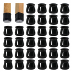 32 vnt. kėdžių kojų apsaugos 28&ndash;40 mm