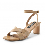 DREAM PAIRS Moteri&scaron;kos basutės su dirželiu rusvos Dydis 38/41 A