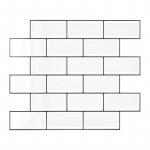 Lipnūs plytelių lipdukai 30,5 cm &times; 30,5 cm, 24 vnt.
