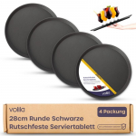 Neslystantis padėklas 4 vnt. 28 cm