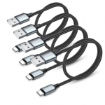 USB A- USB C kabelis 50 cm 3A