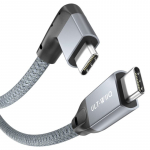 Kampinis USB C - USB C 3.2 laidas, 20 Gbps, 50 cm
