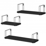 Sieninė lentyna 43/33/23cm 3vnt