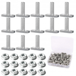 Varžtai M10 x 25 nerūdijančio plieno A