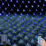 OPAHUTER 96 LED saule įkraunamas &scaron;viesos tinklelis 1,5 x 1,5 M A