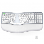 Ergonomi&scaron;ka &bdquo;Seenda&ldquo; belaidė klaviatūra A