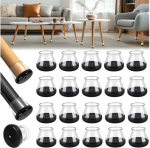 28 vnt. kėdžių kojų apsaugos 21&ndash;32 mm