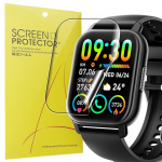 Poounur Smartwatch 1,85" 35x42mm Y6 ekrano apsauga 3 vnt. A