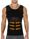 &bdquo;Casey Kevin Shapewear&ldquo; vyri&scaron;ki kompresiniai apatiniai mar&scaron;kinėliai XL dydis. A