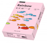 Spalvotas Popierius Rainbow A4, &scaron;viesiai rožinė (54), 80 g/m&sup2; 500 l. pakuotėje/ 160 g/m&sup2; 250 l. pakuotėje, 5 pakeliai dėžėje.