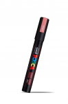 Markeris POSCA PC-5M, metalic red/metalik raudona, 1vnt.