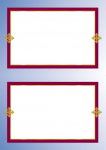 Diplominis popierius Francja B, 170 g/m&sup2;, A4/A5, 25/50 lapų pakuotėje