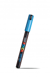 Markeris POSCA PC-1MR, metallic blue/metalo mėlynas, 1 vnt.