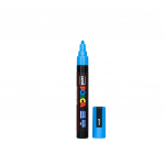 Markeris POSCA PC-5M, sky blue/dangaus mėlynas, 1vnt.
