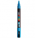 Markeris POSCA PC-3ML, lame-light-blue/blizgantis &scaron;viesiai mėlynas