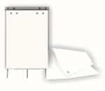 Konferencijų bloknotas baltas, 20 lapų, 80 gsm