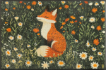 Kilimėlis FLORAL FOXY 50/75 cm