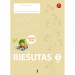 RIE&Scaron;UTAS. Pratybų sąsiuvinis 2 klasei 1 dalis (atnaujinta) (&Scaron;OK)