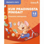 Finansinio ra&scaron;tingumo užduotys Kur pradingsta pinigai? 1&ndash;2 klasei