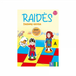 Raidės. Žaidimų knyga. 4-6 metų vaikams