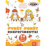 PYK&Scaron;T IR POK&Scaron;T INŽINERIJOS eksperimentai 3-5 metų vaikams