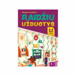 Raidžių užduotys 5-6 metų vaikams