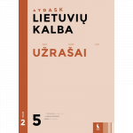 LIETUVIŲ KALBA. Užra&scaron;ai 5 klasei, 2 dalis (ATRASK)