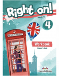 Right On! 4 workbook (pratybos) + ieBook & DigiBooks App