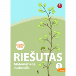 RIE&Scaron;UTAS. Matematikos vadovėlis 1 klasei 1 dalis (atnaujinta) (&Scaron;OK)