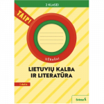Lietuvių kalba ir literatūra. Užra&scaron;ai 2 klasei, 1 dalis (pagal 2022 m. BUP). Serija TAIP!
