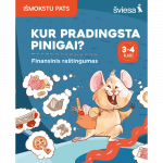 Kur pradingsta pinigai? Finansinis ra&scaron;tingumas. 3-4 klasei