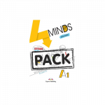 4MINDS A1 Workbook & Grammar + DigiBooks App (pratybos)