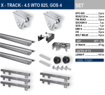 E-BOX X-TRACK - 4.5 WTO  825, GOS 4