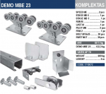 Demo MBE 23 (su gembėmis 6+3 m)