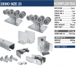 Demo MZE 23 (su gembėmis 6+3 m)