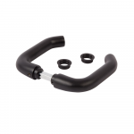 3006B-H - JUODAI ANODUOTO ALIUMINIO RANKENŲ PORA ĮMONTUOJAMOMS SPYNOMS