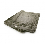 Žalias apsauginis tentas 6x10, 90 g/m&sup2;