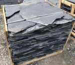 Extra Black akmens plok&scaron;tė 2-3 cm storio, 1000kg