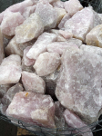 Rožinis kvarcas skaldytas 10-20cm, kg