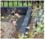 Betoninis bortelis skeltas ONYX 42x8x8 cm